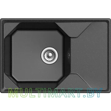 Кухонная мойка GranFest GF-U-740L (черный)